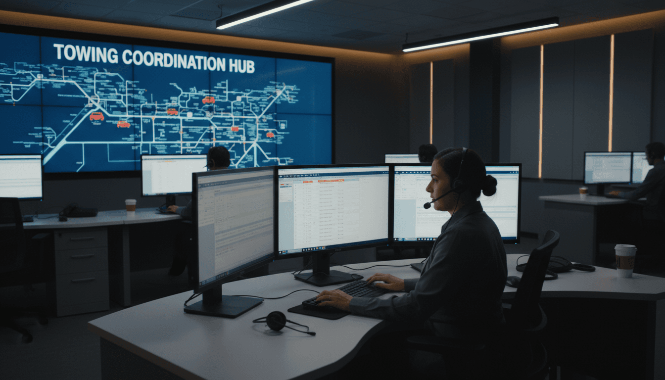 Professional dispatch coordination