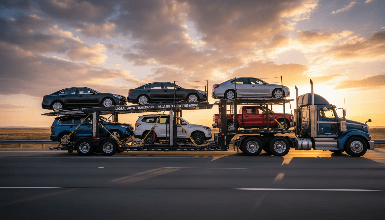 Luxury vehicle being carefully loaded onto tow truck